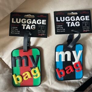 Luggage Tags x2
